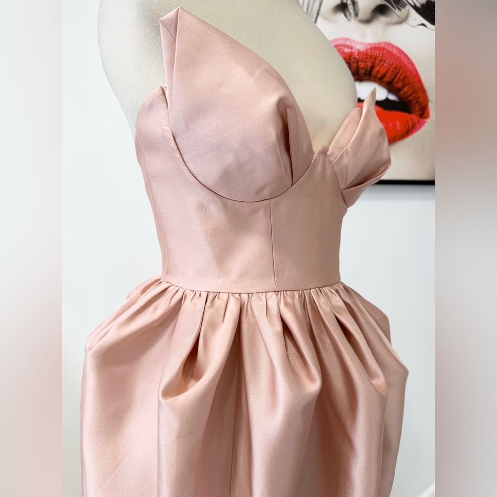 ZIMMERMANN Matchmaker gathered silk and wool-blend mini dress - Picture 8 of 14